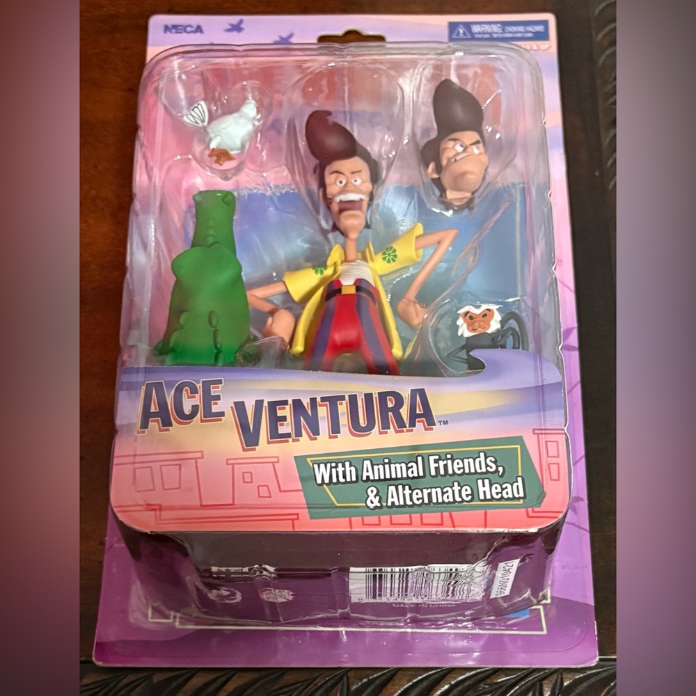 Ace Ventura Action Figure Set with Animal Friends
